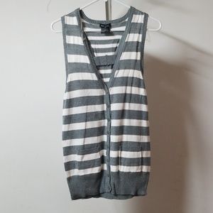 Wet Seal women's sweater tank cardigan